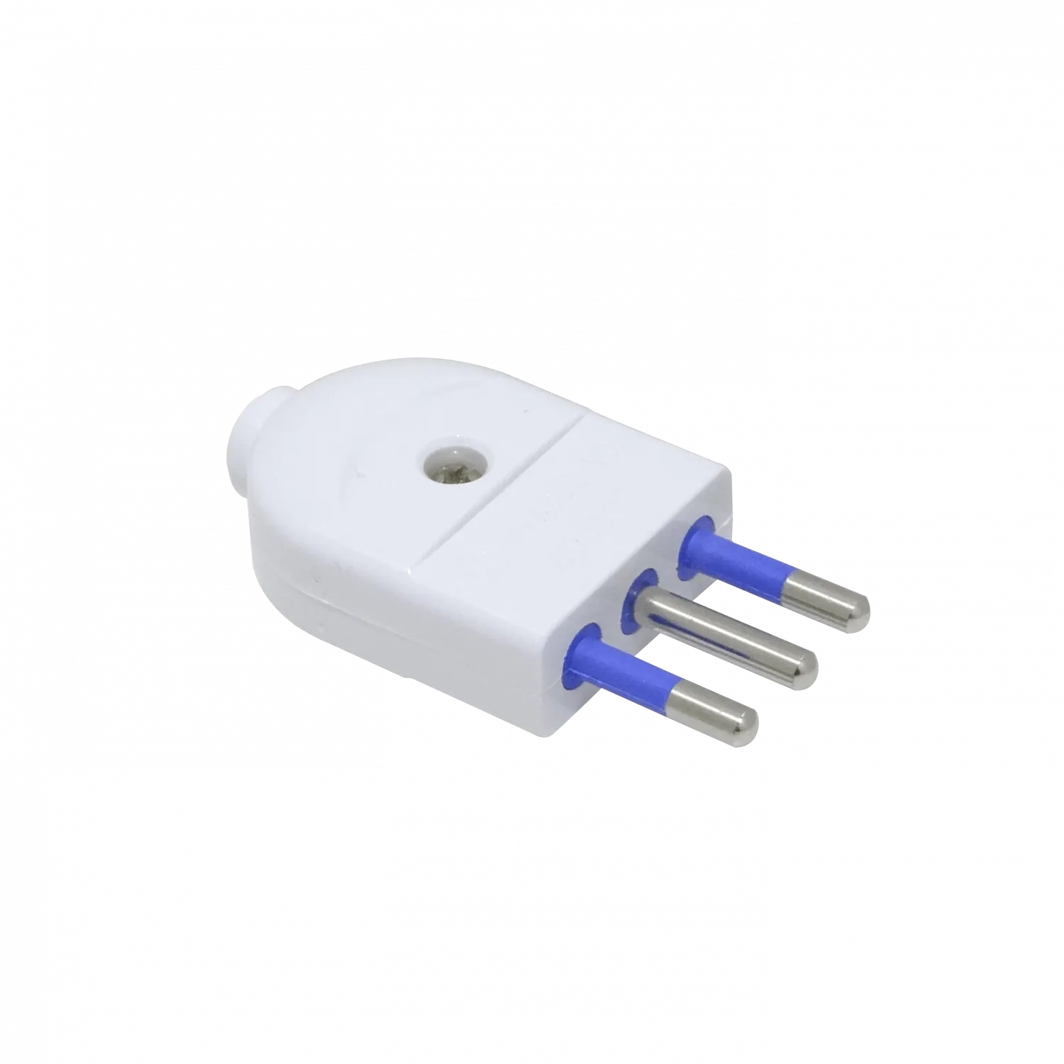 Enchufe Macho Volante Blanco con-Tierra SL1002 KC44550 KALOP 2P+T 10A  2