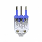 Enchufe Macho Volante Blanco con-Tierra SL1002 KC44550 KALOP 2P+T 10A  - Miniatura 3