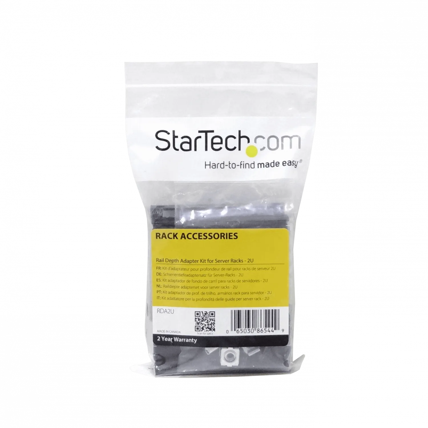 Juego Adaptador de Profundidad de Racks Startech 3