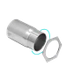 Salida con hilo Linkchip EMT50 SA 50mm para conduit rigido metalico largo 9cm - Miniatura 3