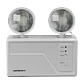 Lámpara de Emergencia MEGABRIGHT CT-1098 2-LED Recargable 220V IP20 Blanco - Miniatura 4