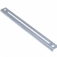 Barra Perfil Metálica Ranurada 40cm, 2 Perforaciones, Soporte CC-240, 400x40x14mm - Miniatura 2