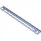 Barra Perfil Metálica Ranurada 40cm, 2 Perforaciones, Soporte CC-240, 400x40x14mm - Miniatura 3