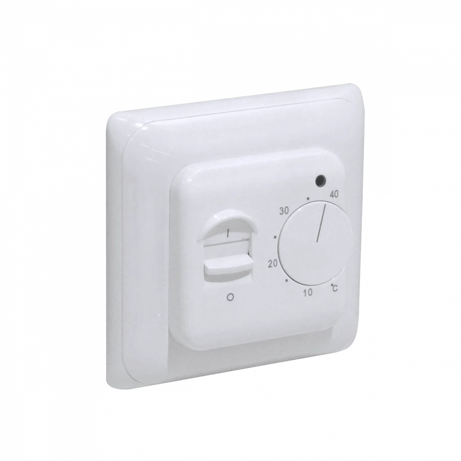 Mecanico Sensor-Piso 5-40ºC 230VAC 16A 3500W Termostato IP20 86x86mm 4