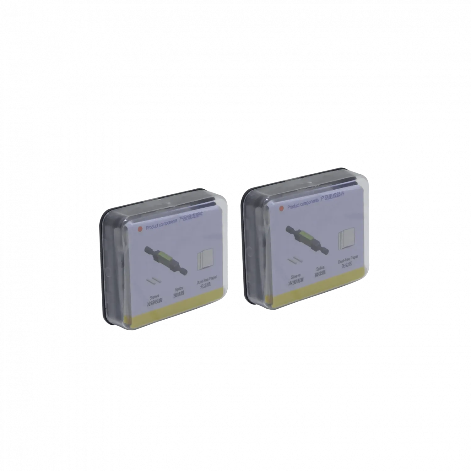 Empalmes Mecanicos p/Fibra Optica 0.25/0.9 MonoModo SM L925B 10-unids  3
