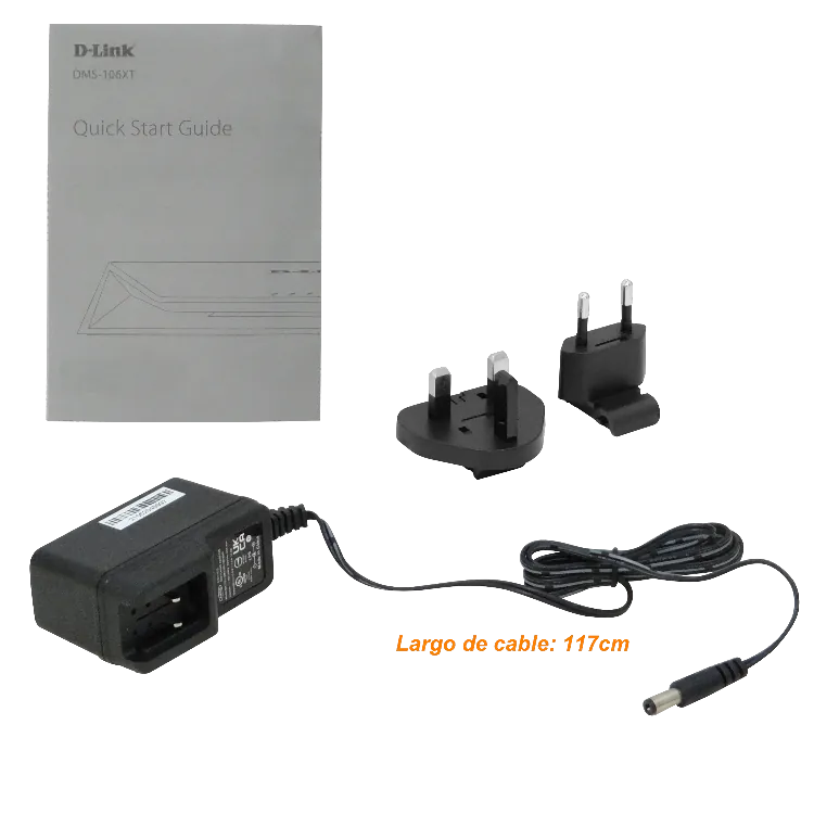 Switch D-Link DMS-106XT de 6 Puertos, Multigigabit, 45Gbps 5