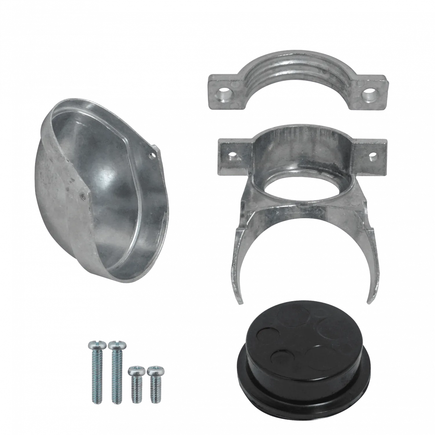 Tapa superior Linkchip EMT40 CAP 40mm 38 a 45mm con 5 salidas para conduit EMT 2