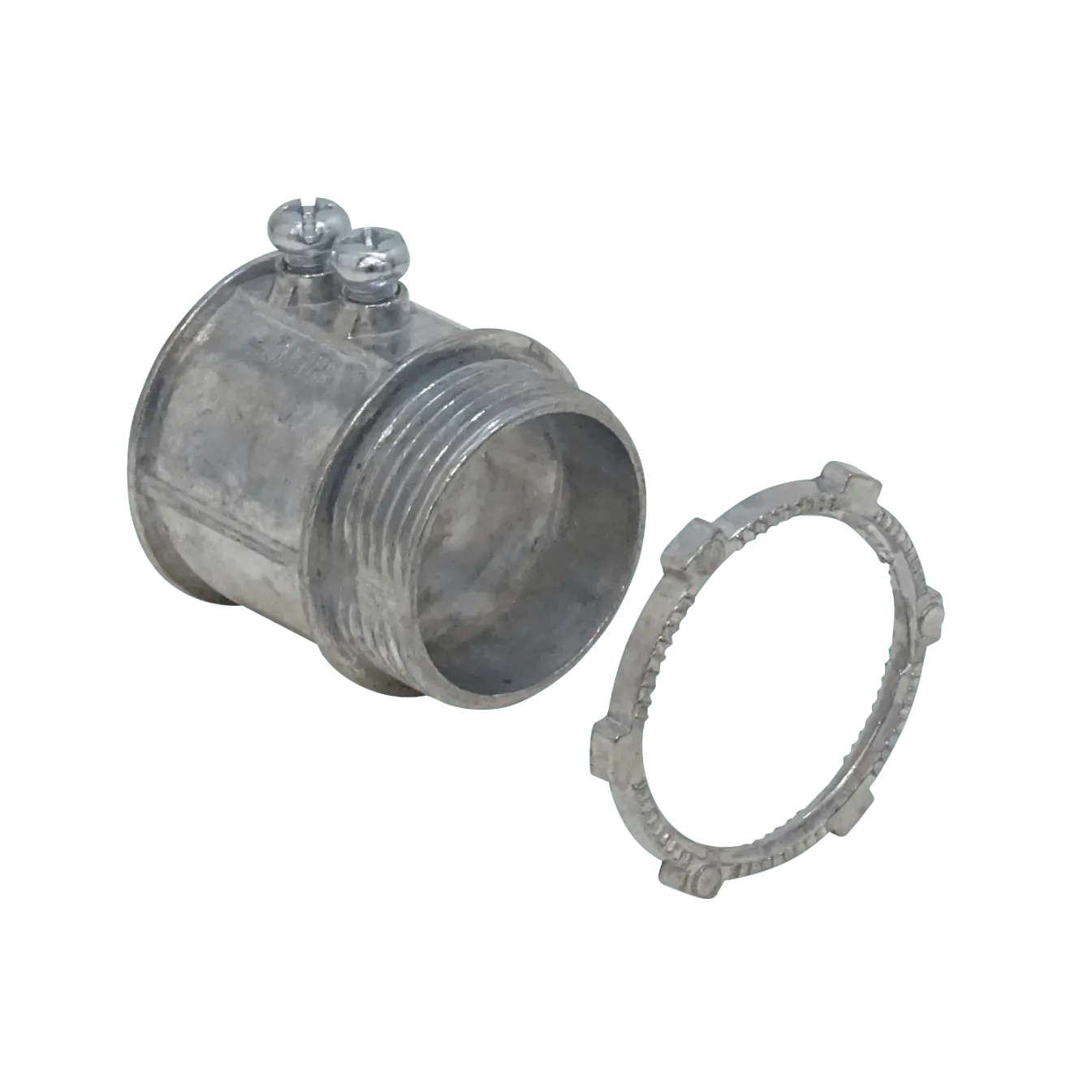 Salida Caja c/Hilo para Conduit Rigido Metalico 40mm Zinc  2