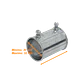 Union para Conduit Rigido Metalico 32mm Zinc  - Miniatura 2