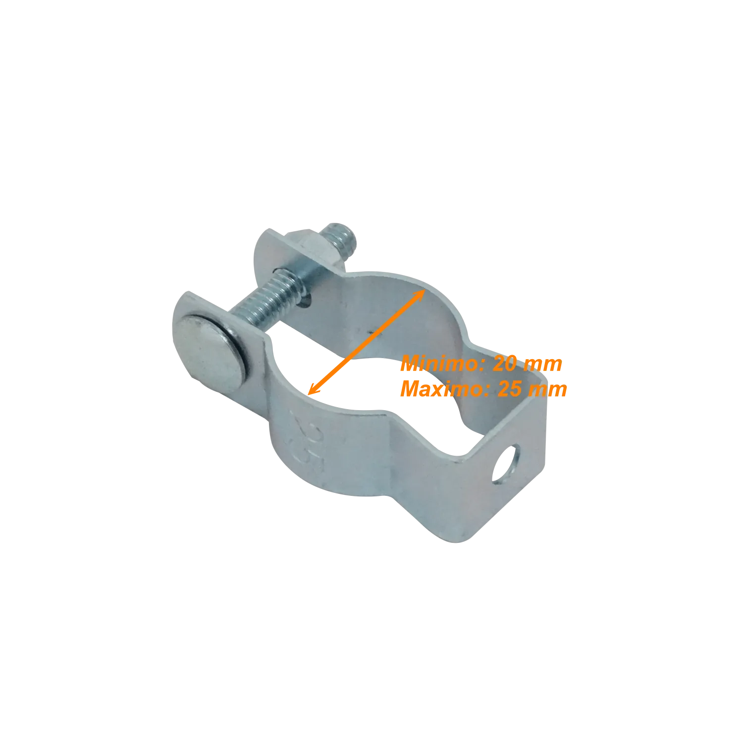 Abrazadera Caddy p/Conduit Rigido Metalico  25mm C-T Fijacion  2