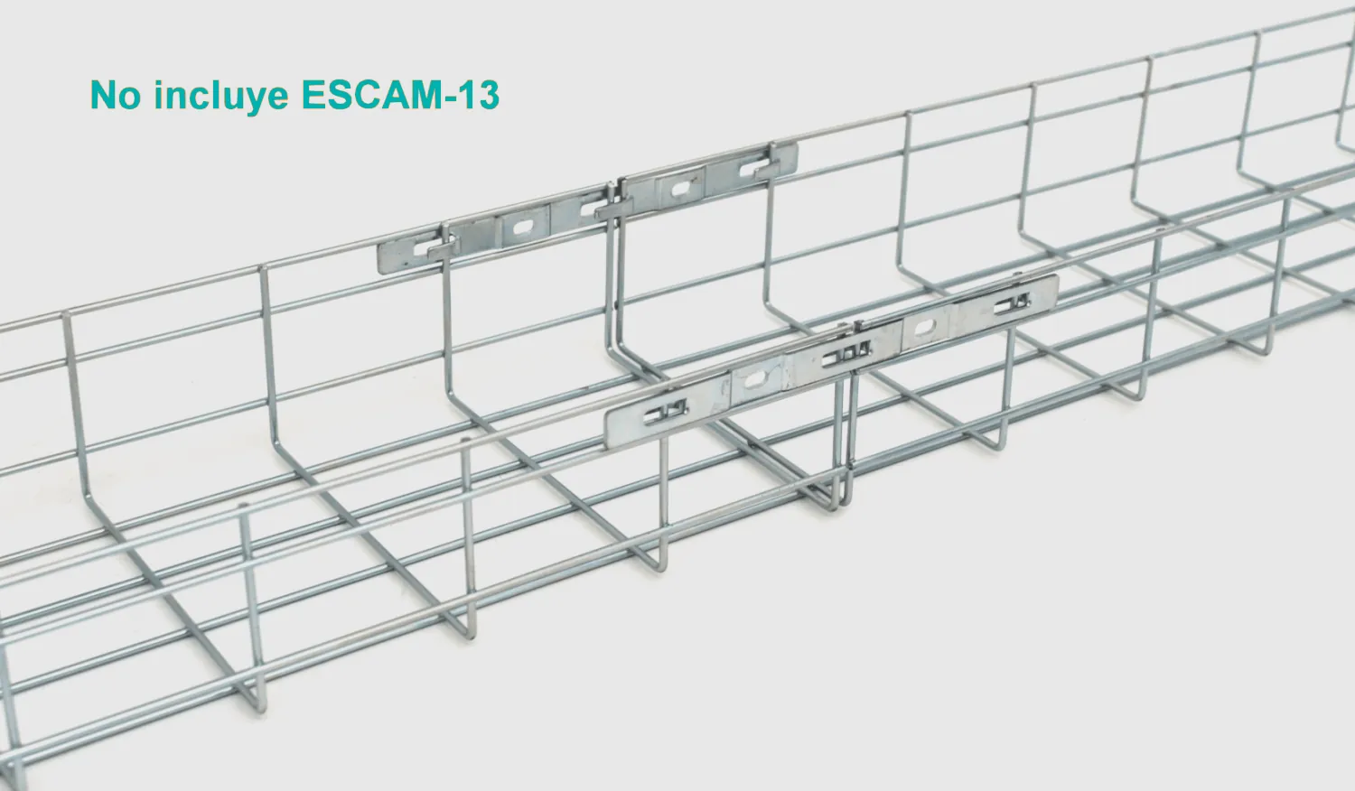 Conector Q LinkChip ESCAM-CON para escalerilla 268x19x10mm 3