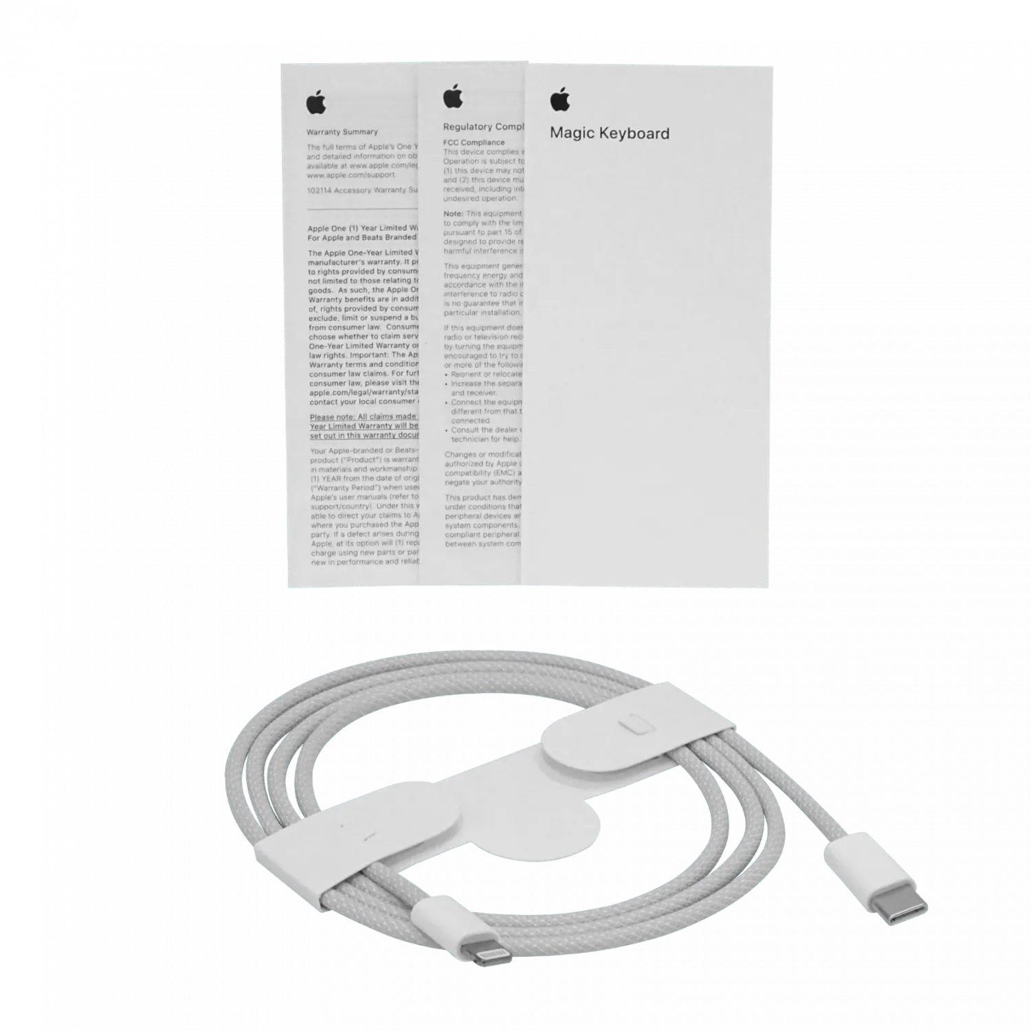 Teclado Apple Bluetooth Recargable sin numerico ni huella version Spanish original 2