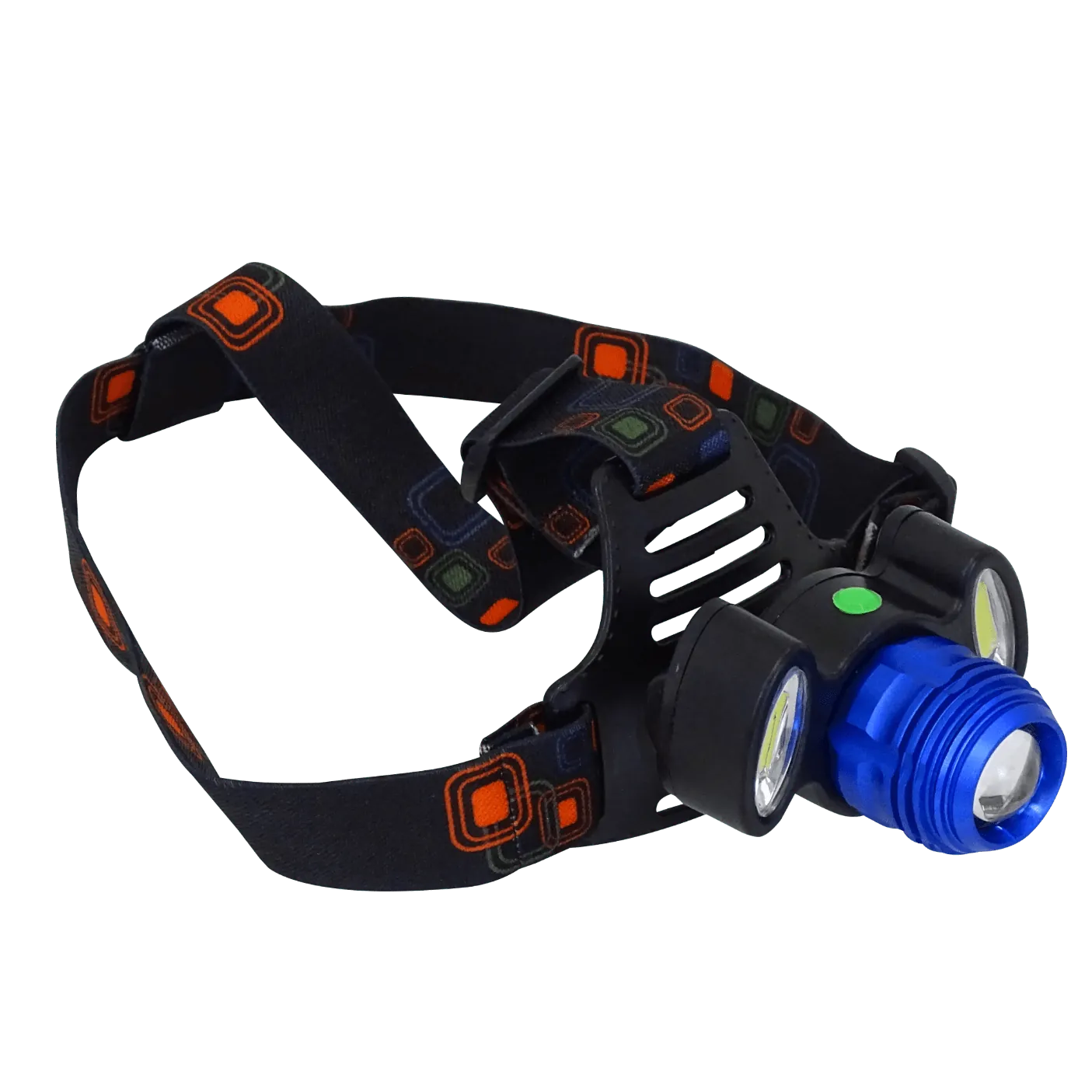 Linterna 3-LED Cintillo p/Cabeza pila interna de Litio Recargable 2