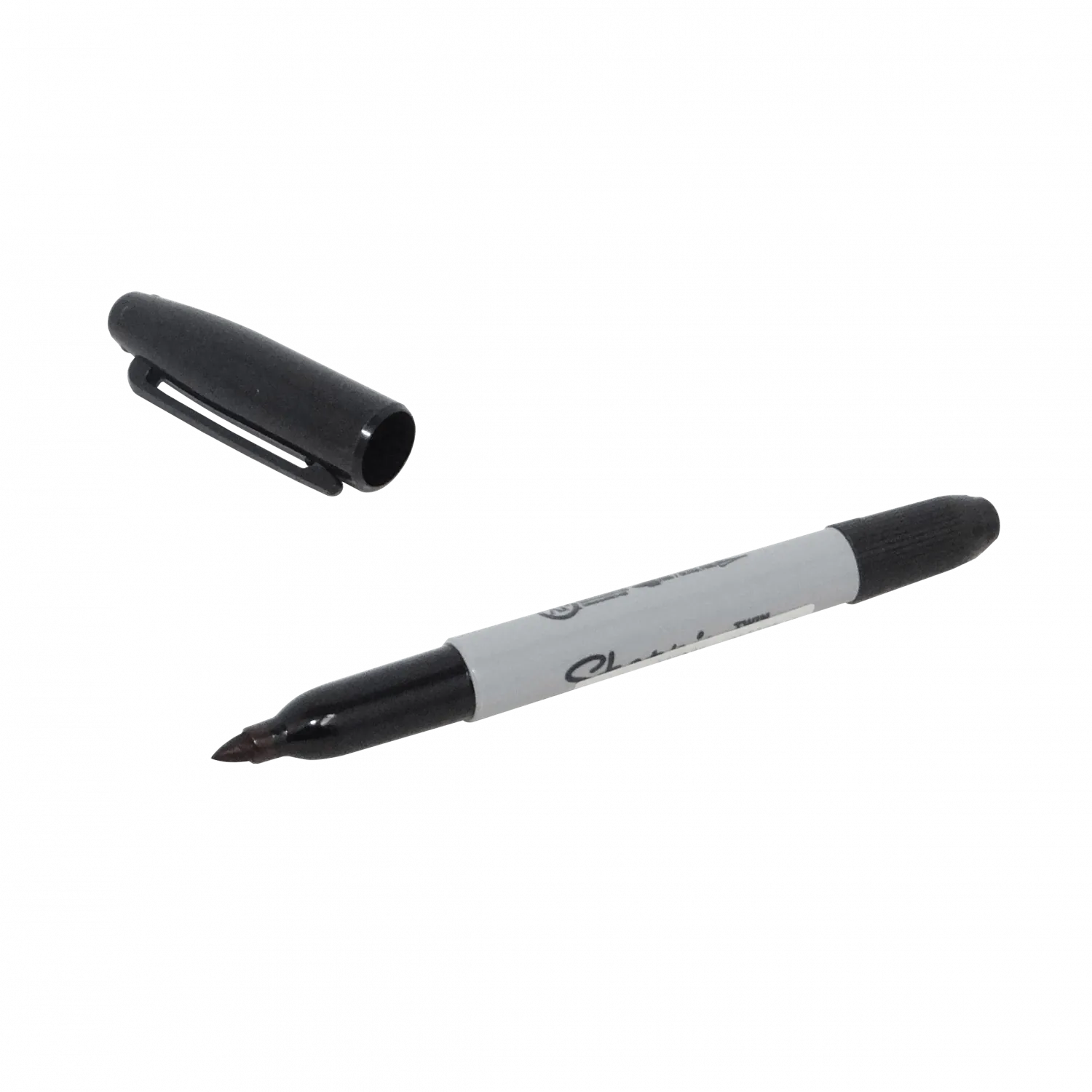 Marcador Plumon unidad 1805635 SHARPIE Twin Tip Negro Permanente  2