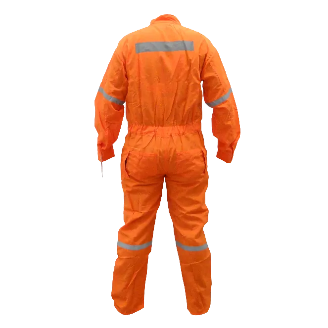 Overol Poplin Cintas-Reflectantes Poliester L Naranjo 46/48 Alt-176cm  3