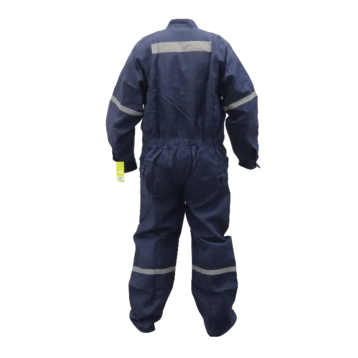 Overol Poplin Cintas-Reflectantes Poliester XXL Azul 50/52 Alt180cm  3