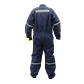 Overol Poplin Cintas-Reflectantes Poliester XXL Azul 50/52 Alt180cm  - Miniatura 3