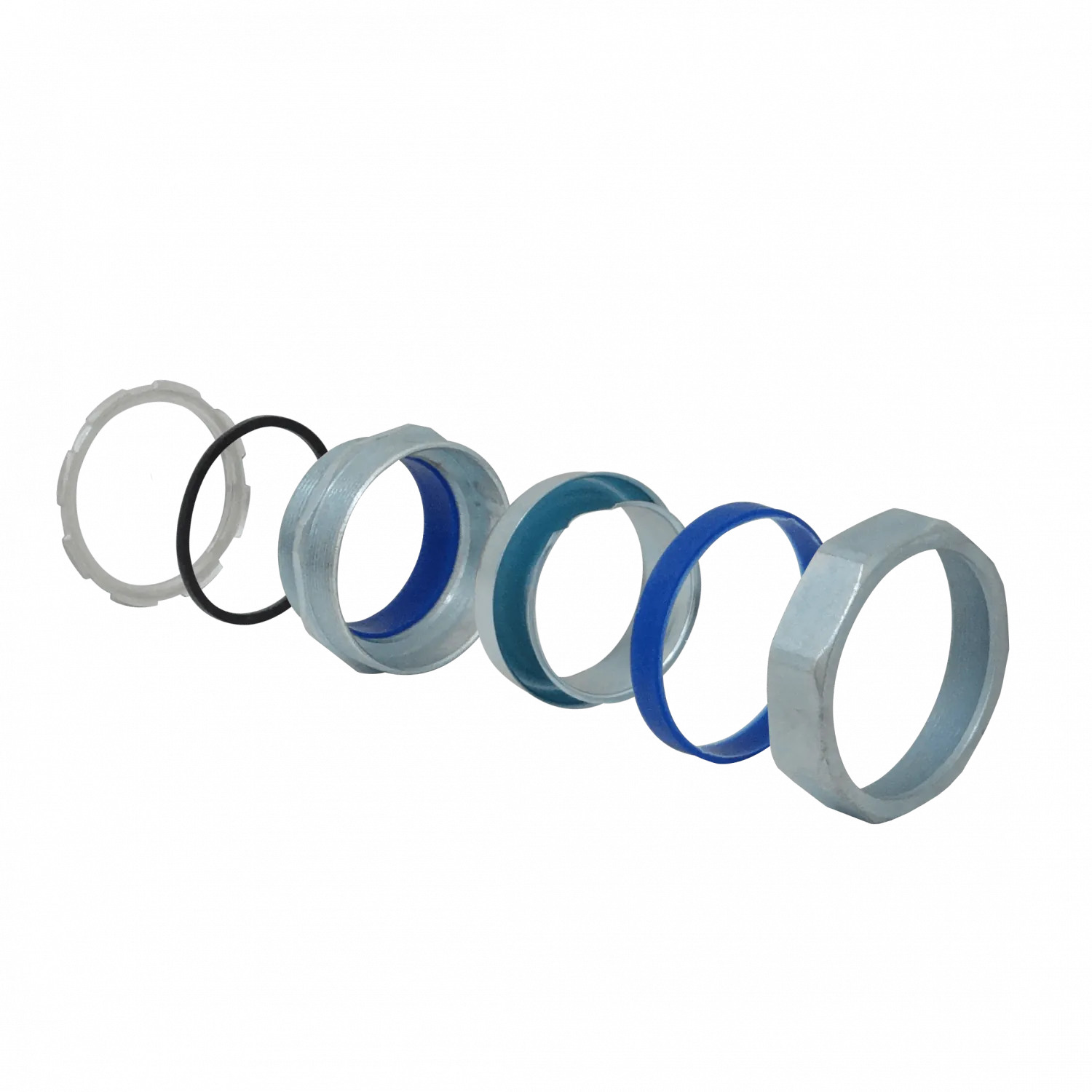 Prensa Estopa para Flexible Aislacion IP65 Metalico 3-Pulg  2