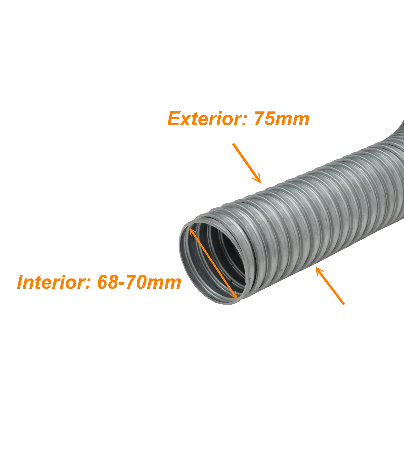 Conduit Flexible Diametros ext/int 75/69mm 3