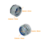 Prensa Estopa para Flexible Aislacion IP65 Metalico 75mm  - Miniatura 2