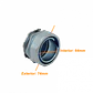 Prensa Estopa para Flexible Aislacion IP65 Metalico 63mm  - Miniatura 3