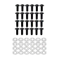Rack Portátil de Plástico 8U, 42cm Fondo, 2 Tapas, Para Exteriores, Negro - Miniatura 3