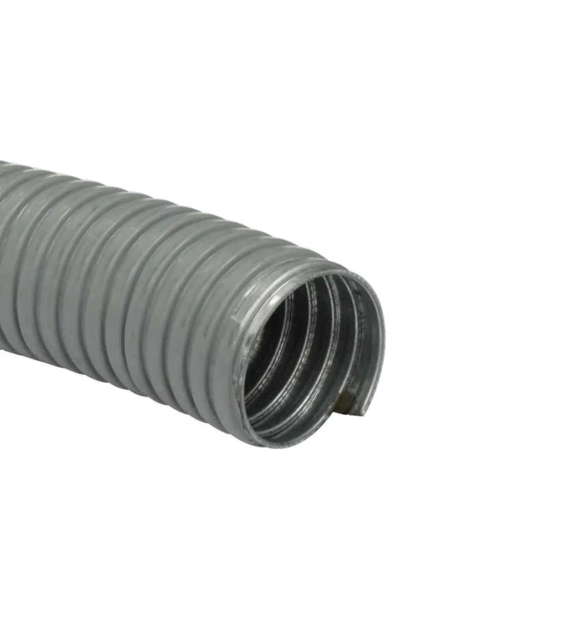 Conduit Flexible Metálico 90mm 10m Cubierto en PVC, M90-10 2