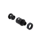 Prensa Estopa p/Conduit Flexible Plastico Negro 10mm Salida Caja  - Miniatura 2
