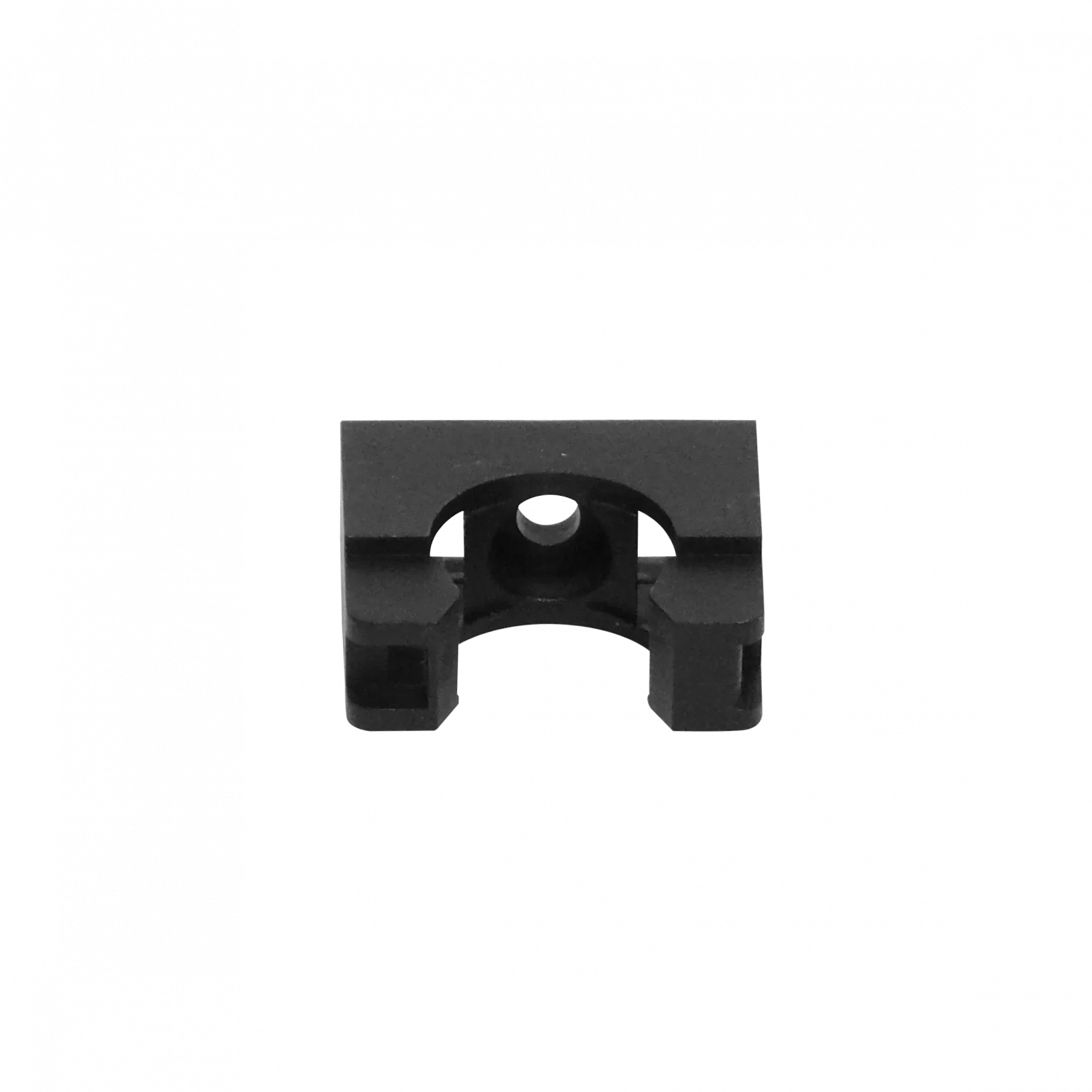 Abrazadera para Conduit Flexible Plastico Negro PA 19mm Soporte  3