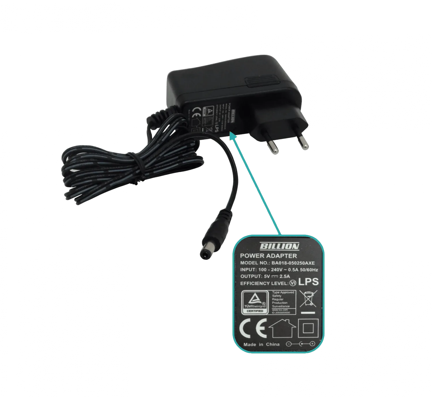 Planet 1-1000 2-SFP-Redundante Media Converter 100/1000 inc-5VDC/2,5A 2