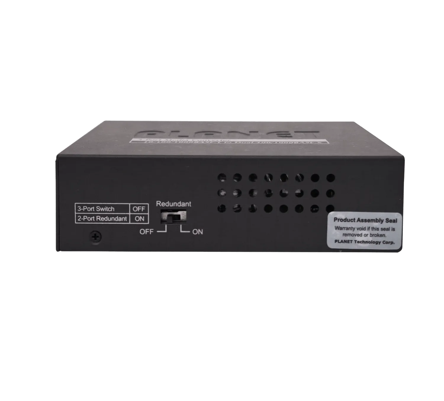 Planet 1-1000 2-SFP-Redundante Media Converter 100/1000 inc-5VDC/2,5A 6