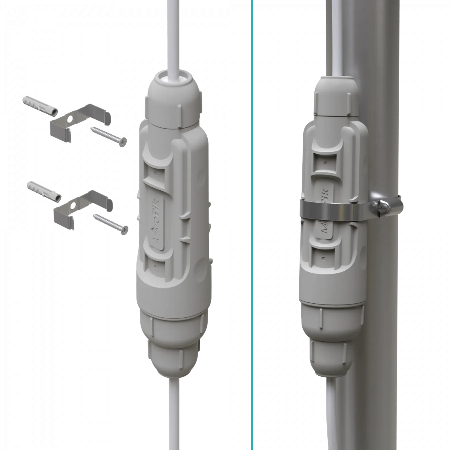 Carcasa MikroTik GPeR IP67 - Protección Exterior para Extensor Ethernet 2