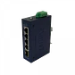 Switch Industrial Riel-DIN Gigabit req/12-48V PLANET 4-1000 1-SFP IP30  - Miniatura 7