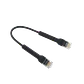 Cable Patch Cat6 Ubiquiti RJ45 Negro 10cm Compacto - Miniatura 2