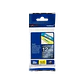 Cinta glitter Brother TZE-PR935 12mm blanco en fondo plateado 8m - Miniatura 2
