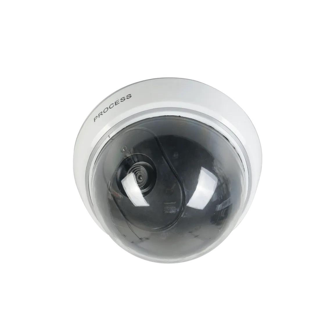 Falsa Cámara Domo Mentira DS-1500B con LED Parpadeante, Alimentación 2xAA 4