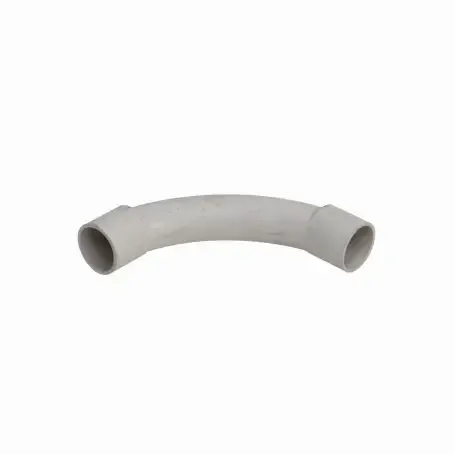 Codo Curvo de PVC Blanco de 20mm para Tubo Conduit - LinkChip PVC20-C 2