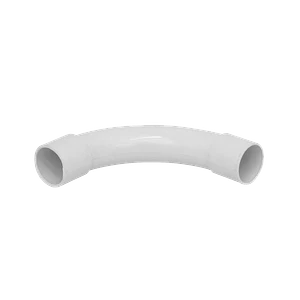 Codo curva LinkChip PVC25-C 25mm blanco para tubo PVC