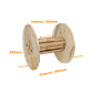 Carrete Vacio Madera p/Cable de Fibra Optica Diametro-80cm Ancho-70cm  - Miniatura 2