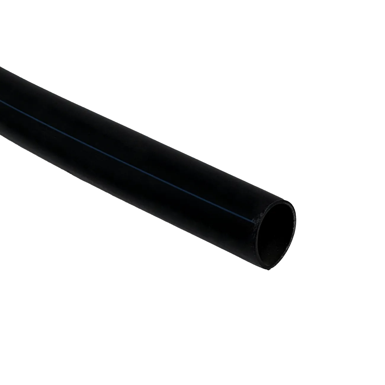 Rollo 100mts Negra HDPE Polietileno Reciclado Plansa 40mm-ext 2,2mm  2