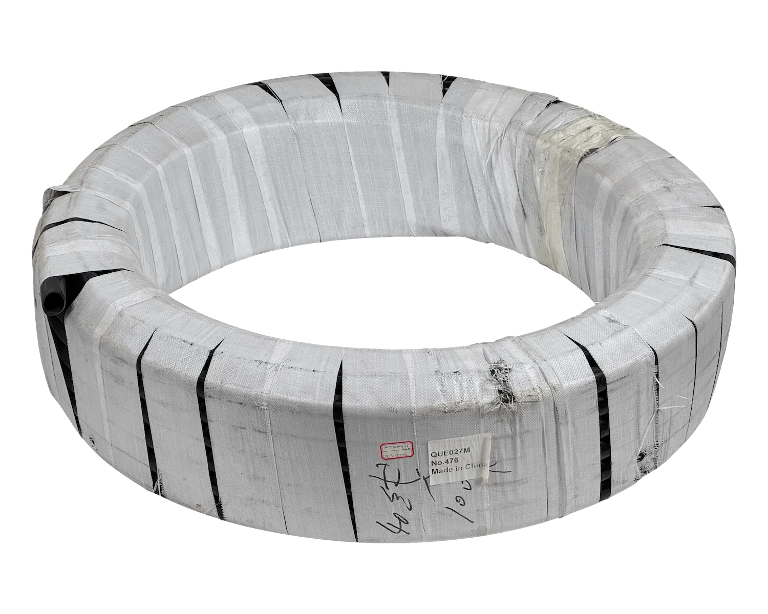 Rollo 100mts Negra HDPE Polietileno Reciclado Plansa 40mm-ext 2,2mm  4