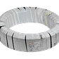 Rollo 100mts Negra HDPE Polietileno Reciclado Plansa 40mm-ext 2,2mm  - Miniatura 4