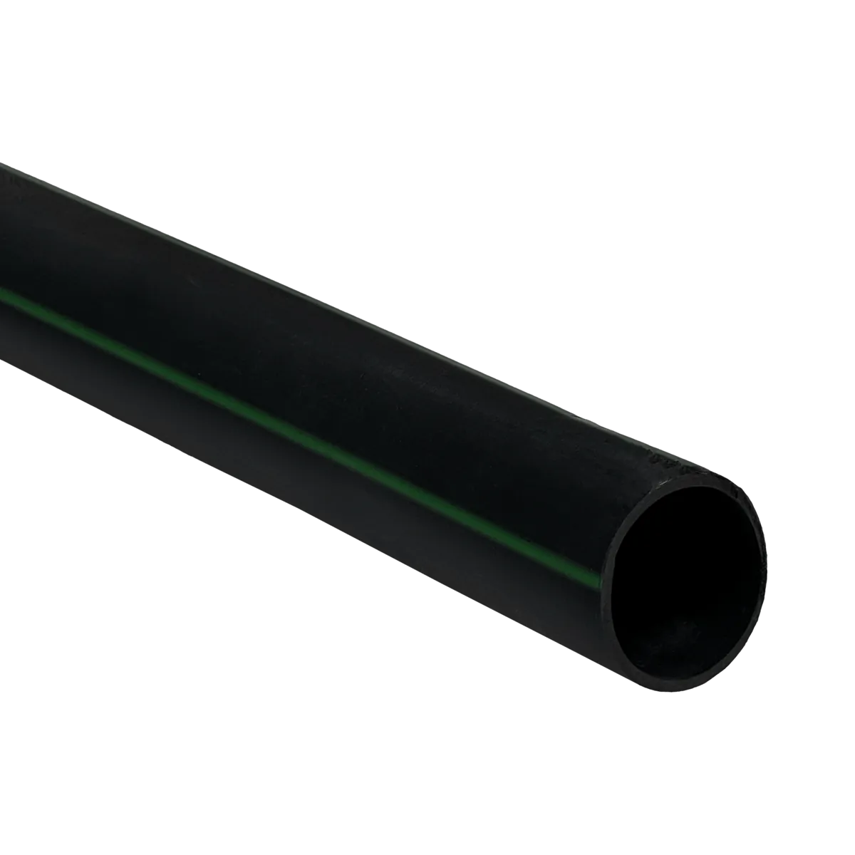 Plansa 50mm-ext 2,9mm Rollo 100mts Negra HDPE Polietileno Reciclado 3
