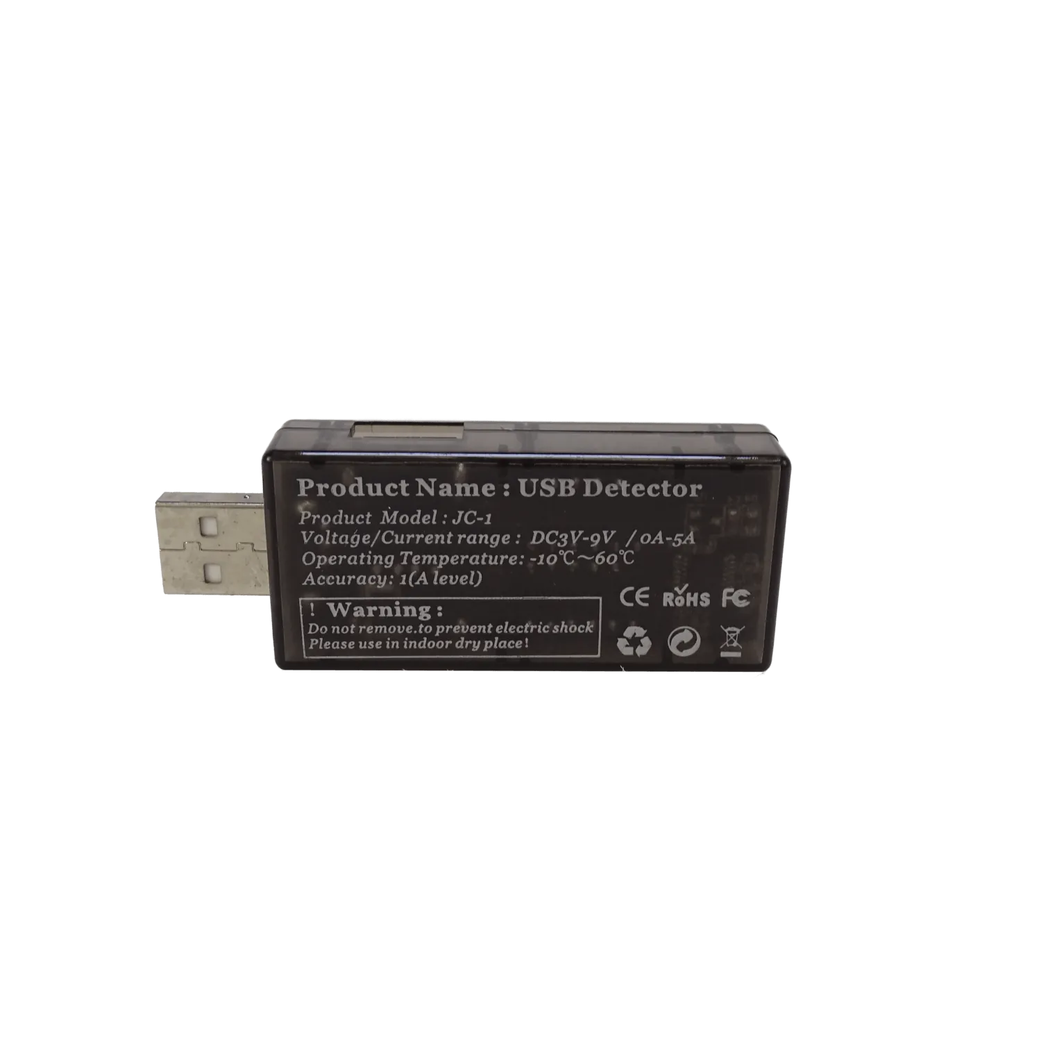 Tester Digital USB Volt Ampere KWS-10VA 1-AM 2-AH 3