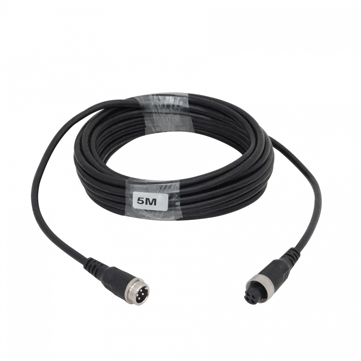 Cable GX12-4-5M 5 Metros, Conector Aviación 4 Pines GX12, Macho a Hembra 2