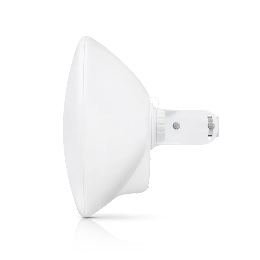 Antena UBIQUITI 24dBi 4,9-6,2GHz 2,4GHz 14x14º 1-1000 inc24V 22dBm 10-50MHz 2