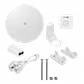 Antena UBIQUITI 24dBi 4,9-6,2GHz 2,4GHz 14x14º 1-1000 inc24V 22dBm 10-50MHz - Miniatura 3