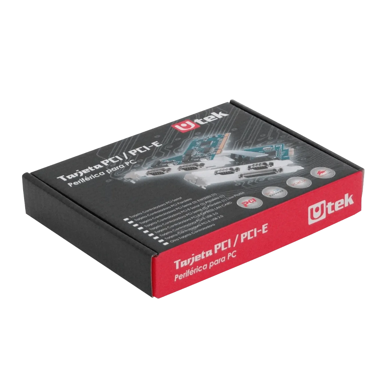 Tarjeta de Red Utek UT-2PCIELAN, 10/100/1000, PCIe-x1.1  3