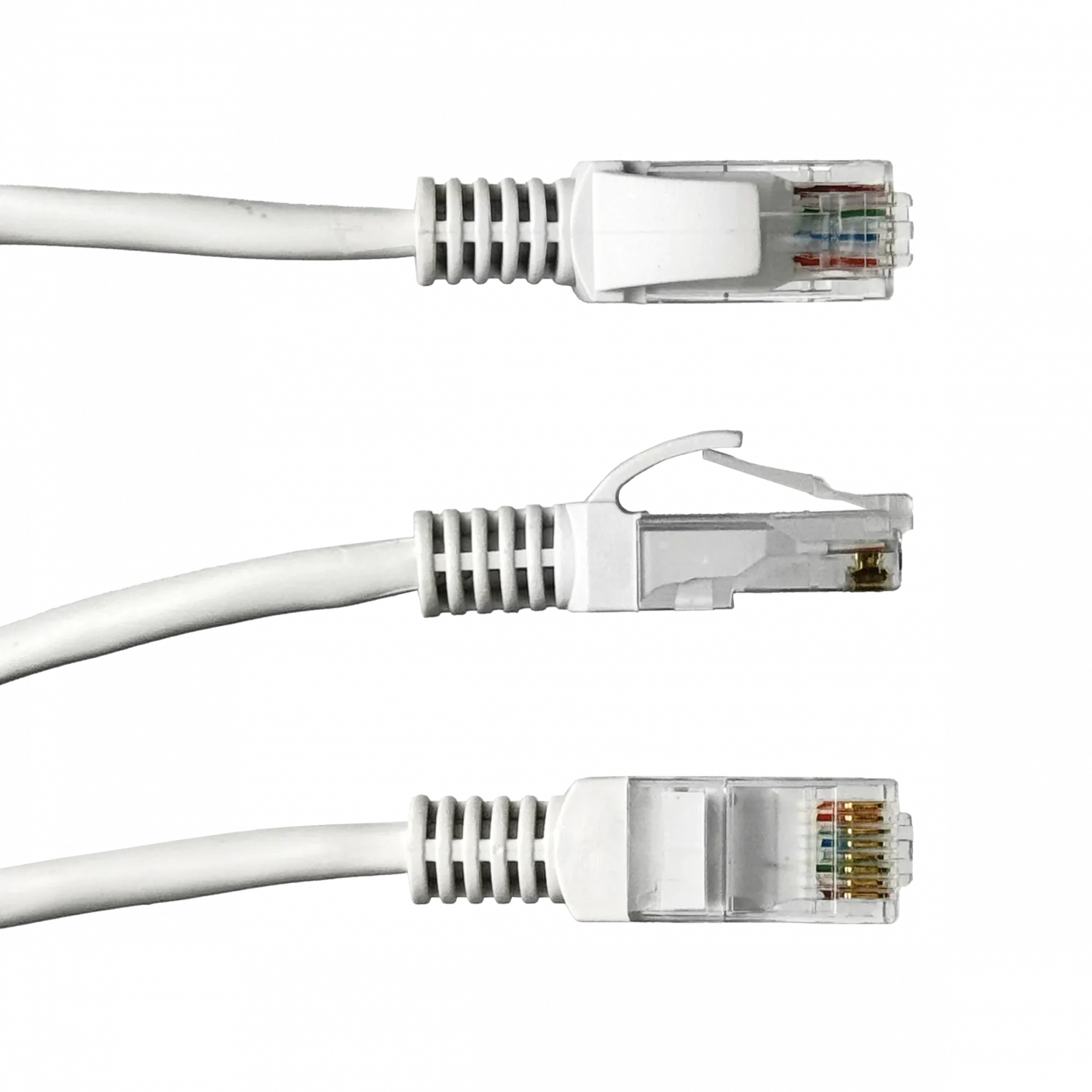 Cable Patch Genérico Cat5e 30mt Gris CCA Inyectado 3