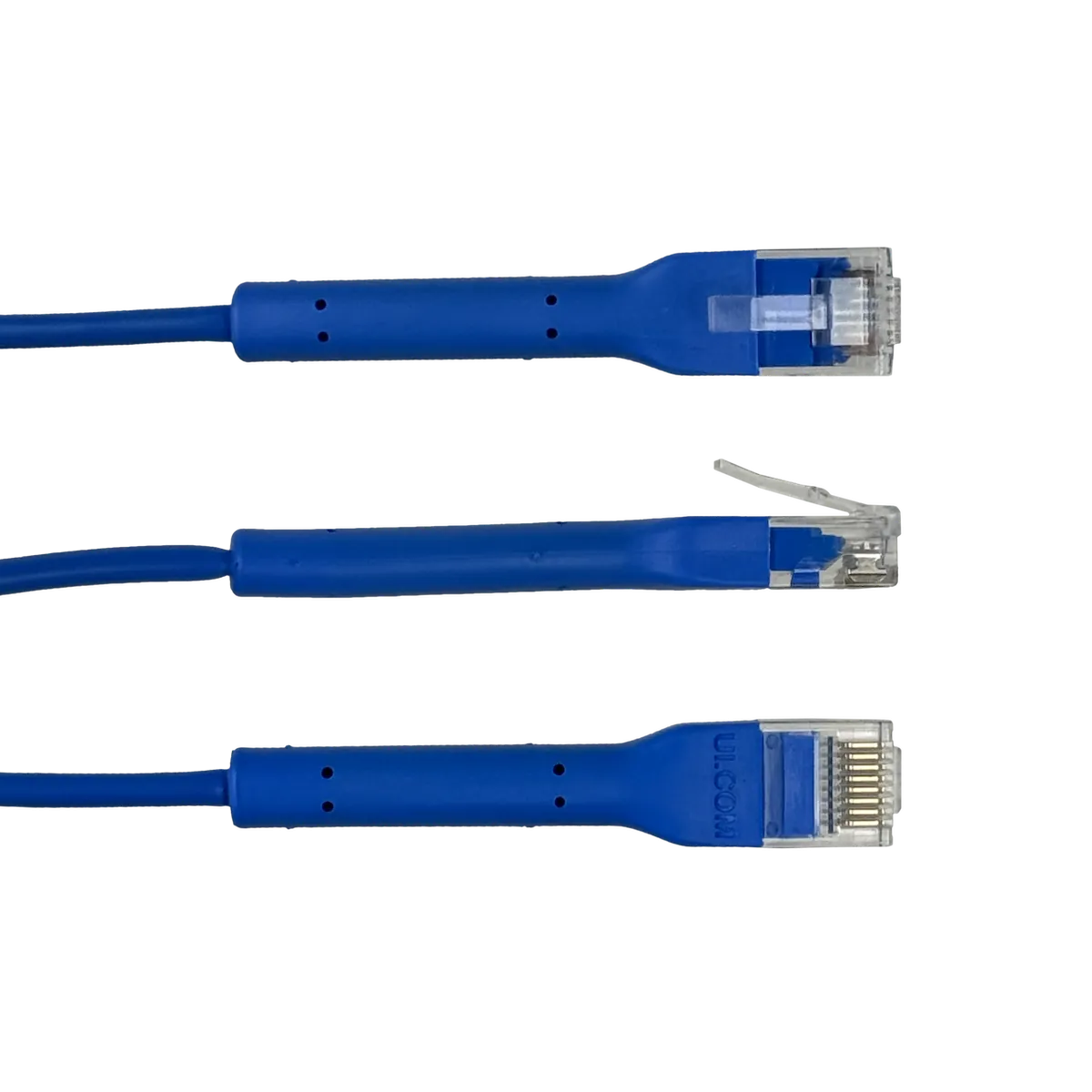Cable Patch Cat6 Ubiquiti RJ45 Azul 30cm Compacto 2